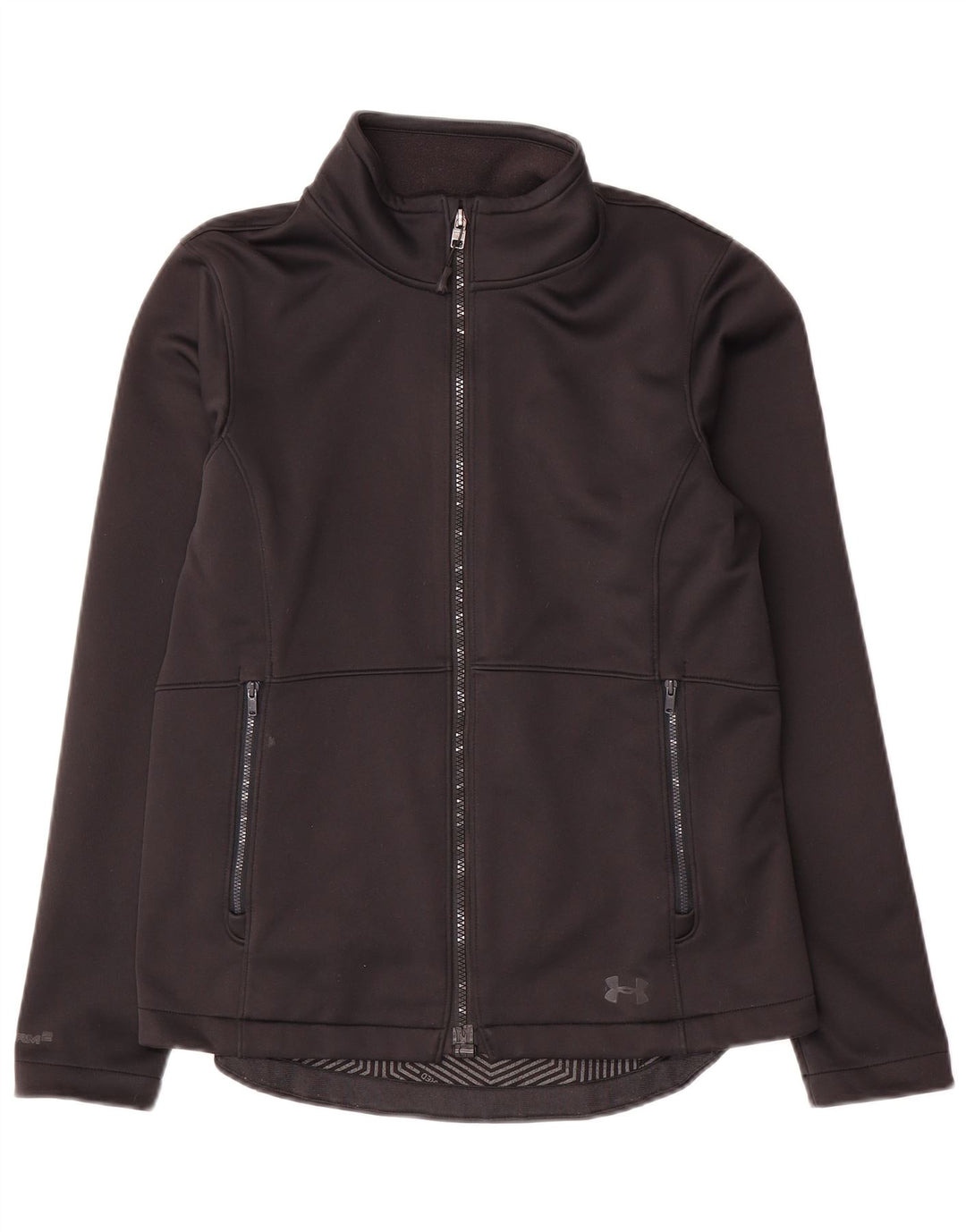Under Armour Hombre Chándal Top Chaqueta Pequeña Poliéster Negro