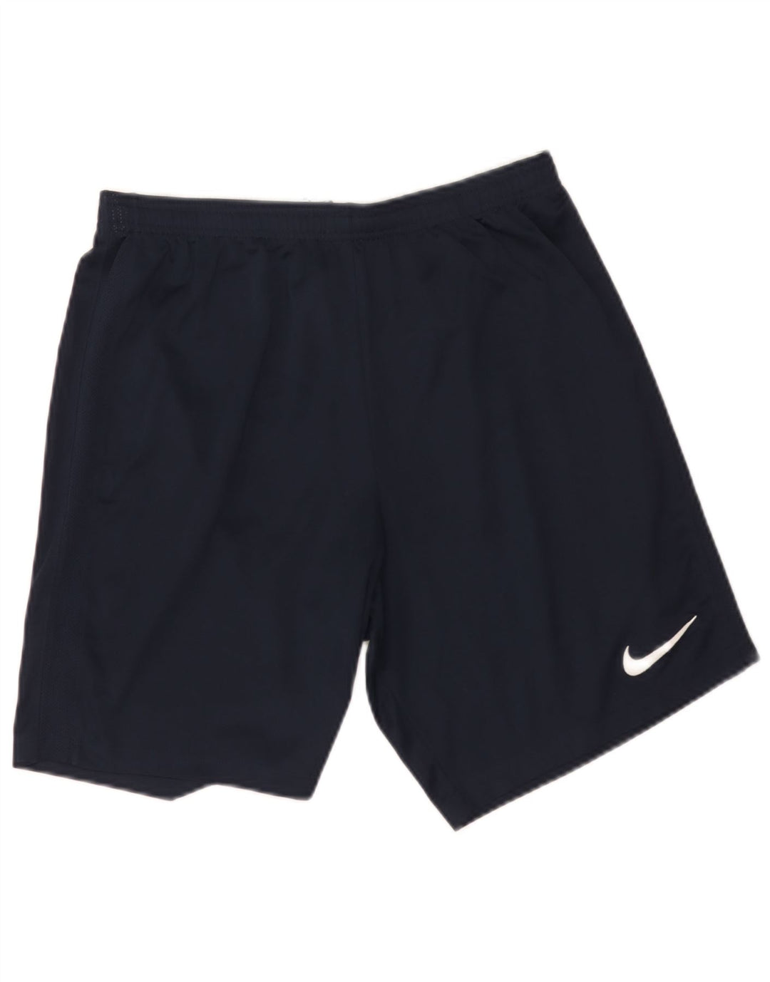 Nike - Pantalones cortos deportivos Dri Fit para hombre, talla grande, poliéster, color azul marino