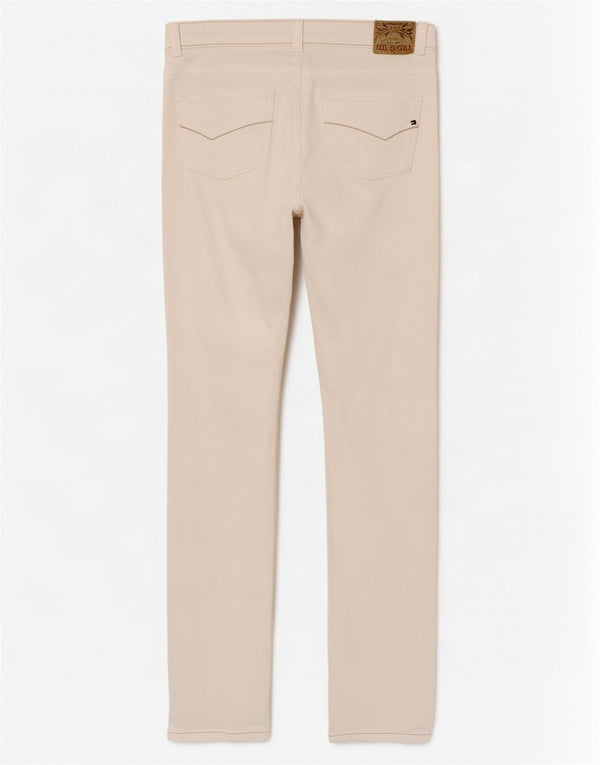 Tommy Hilfiger Vaqueros Slim para Niñas 13-14 Años W26 L29 Blanco