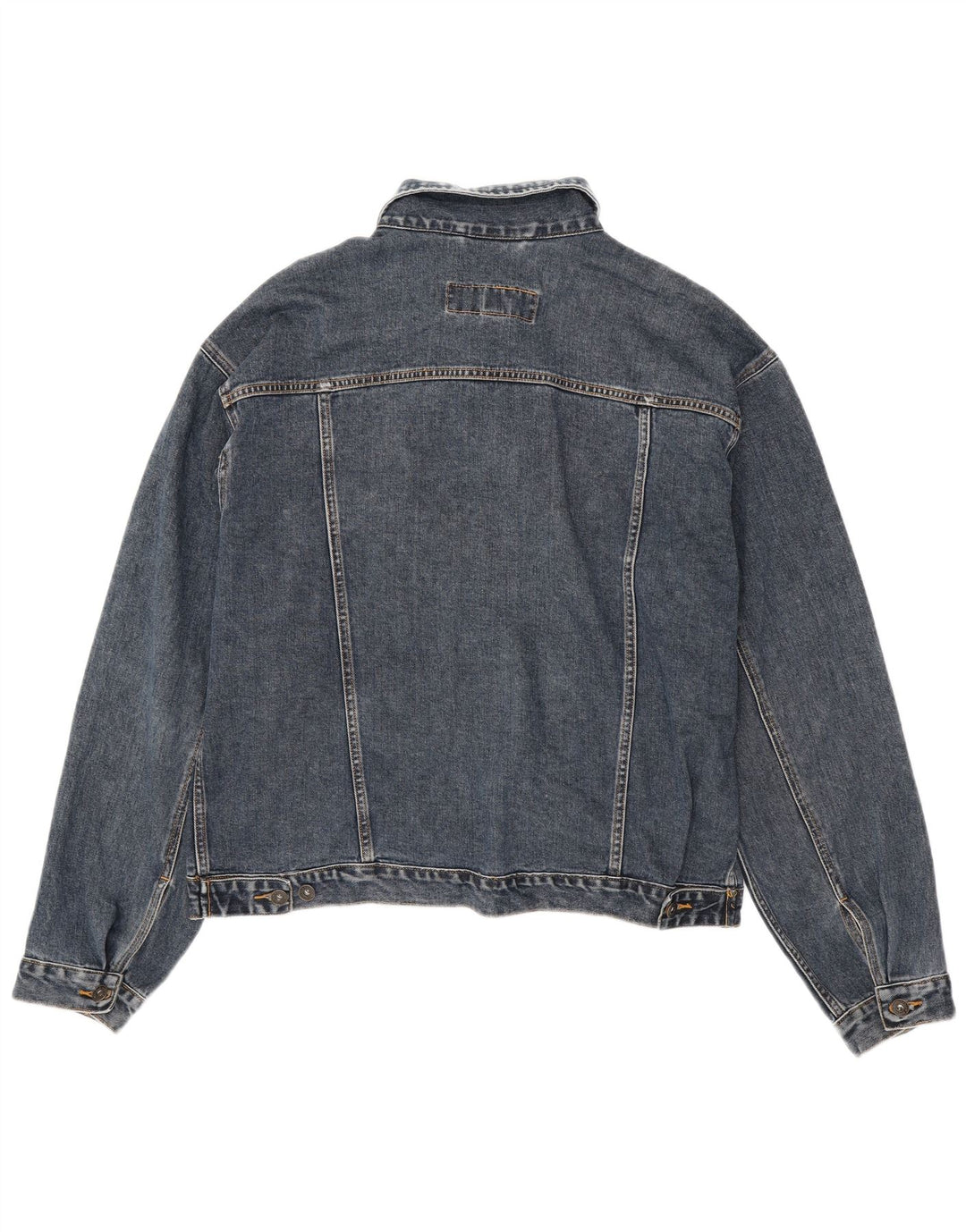 OLD NAVY Chaqueta vaquera para hombre UK 40 Grande Algodón azul marino