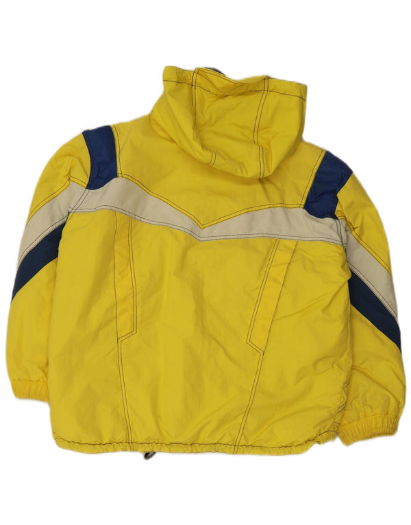 Colmar Chaqueta de esquí con capucha para hombre US 42 Large Yellow Colourblock
