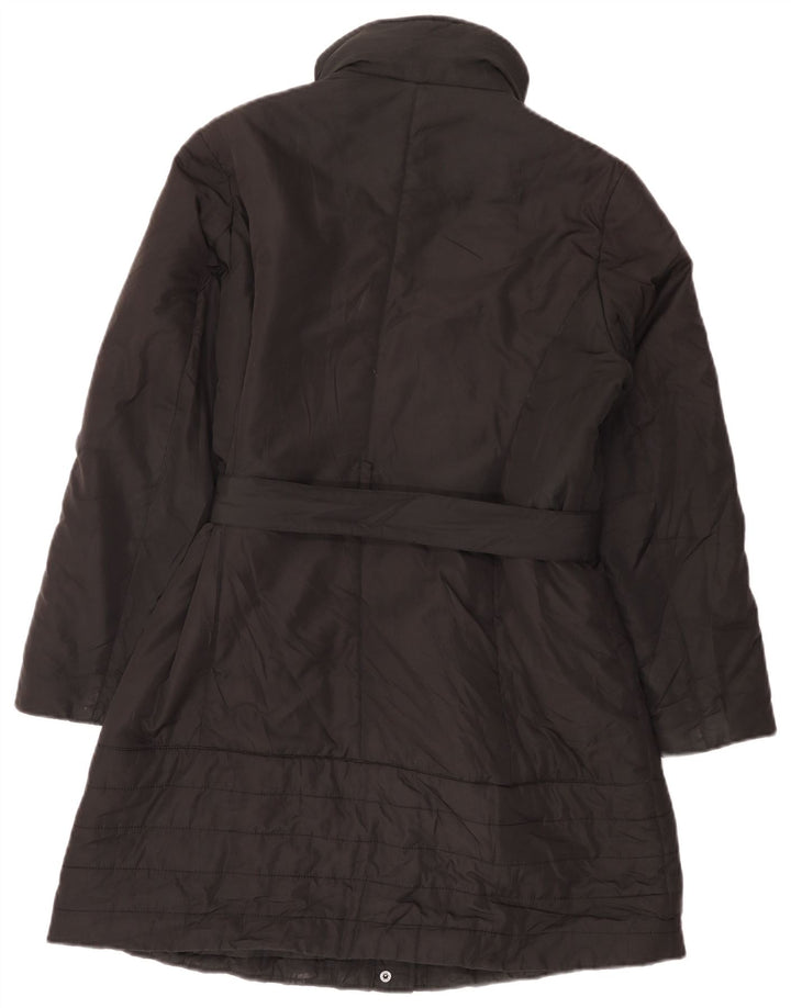 M&Co Abrigo acolchado para mujer UK 44 Grande Negro