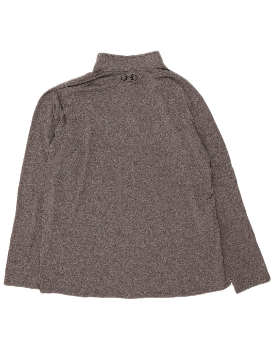 Under Armour Hombre Heat Gear Zip Neck Jersey Chándal Top XL Gris
