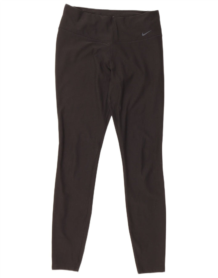 Leggings NIKE Dri Fit para mujer UK 44 Mediano Negro Poliéster