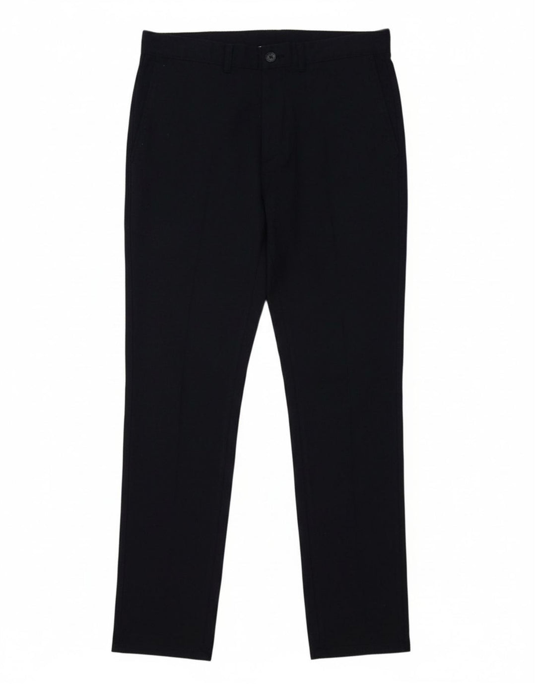 ZARA Mens Slim Chino Trousers EU 40 Medium W31 L29 Navy Blue Polyester