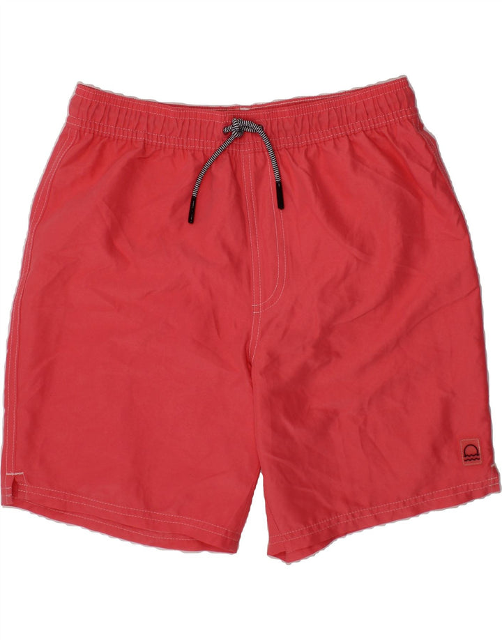 MARKS & SPENCER Boys Swimming Shorts 11-12 Years  Pink Polyester Vintage Marks & Spencer and Second-Hand Marks & Spencer from Messina Hembry 
