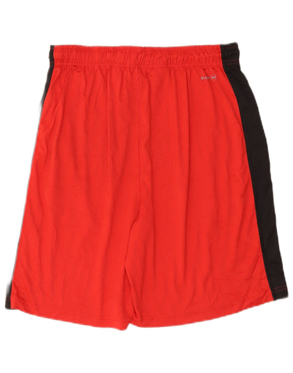 RUSSELL ATHLETIC Shorts deportivos para hombre Poliéster color block rojo medio