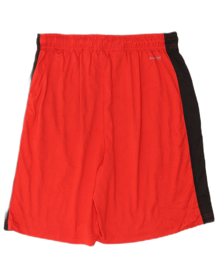 RUSSELL ATHLETIC Shorts deportivos para hombre Poliéster color block rojo medio