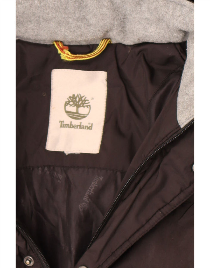 TIMBERLAND Chaqueta acolchada con capucha para niño 10-11 años Marrón