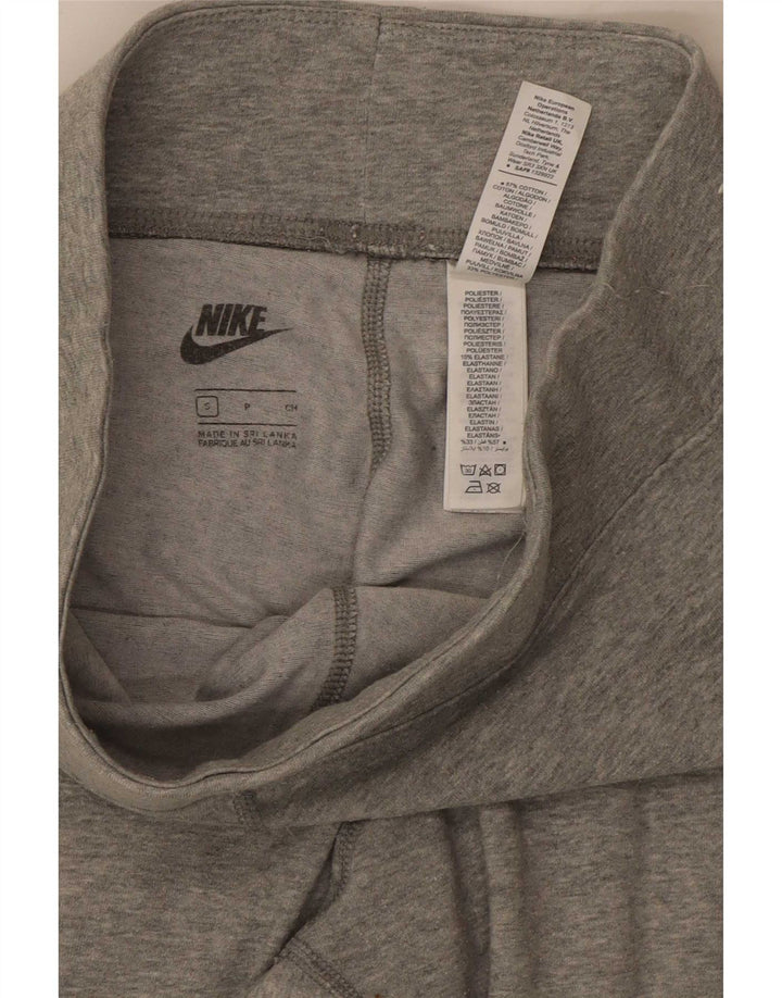 Nike Leggings gráficos para mujer UK 8 Small Gris Algodón