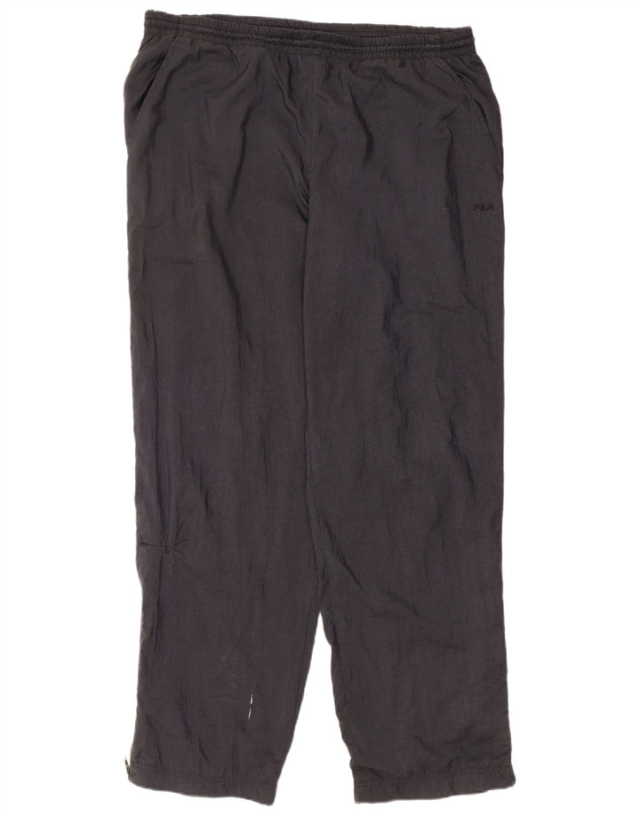 Fila Pantalón De Chándal Para Hombre IT 52 Large Poliamida Negra
