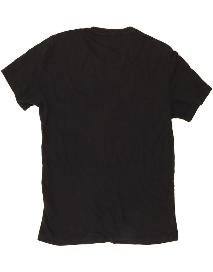 ALL SAINTS Mens T-Shirt Top Small Black Cotton Vintage All Saints and Second-Hand All Saints from Messina Hembry 