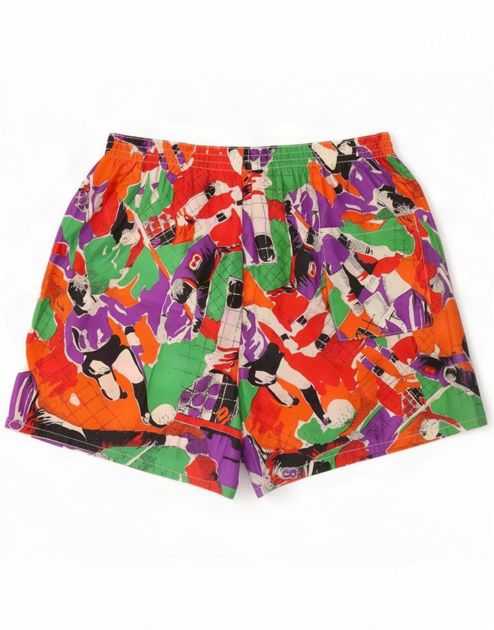 Brugi Shorts deportivos con estampado abstracto para niño 14-15 años Multicolor