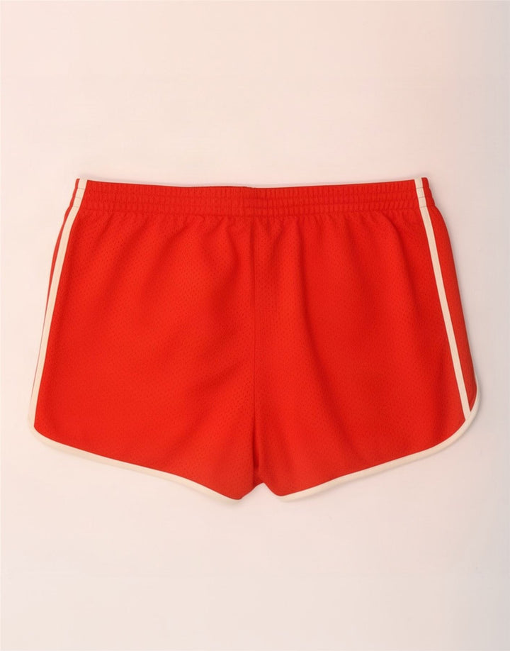 Adidas Pantalones cortos deportivos para hombre 2XL Rojo Poliéster