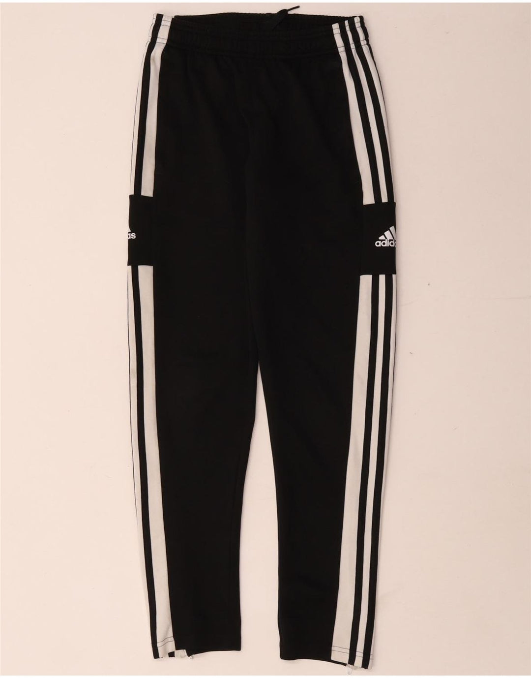 Adidas Pantalón de chándal gráfico para niño 11-12 años Negro Poliéster