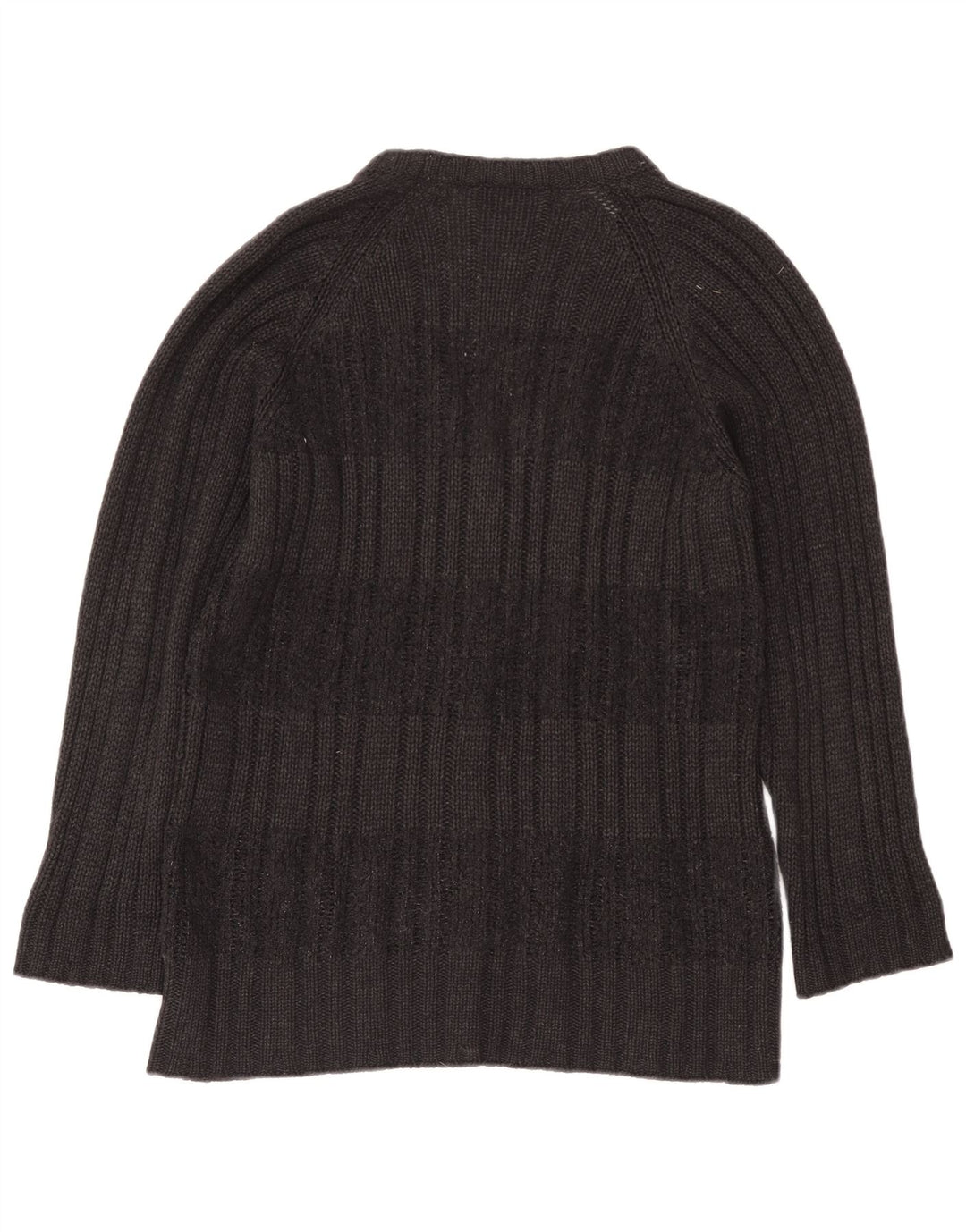 Suéter tipo cárdigan para mujer Les Copains UK 44 Lana gris medio