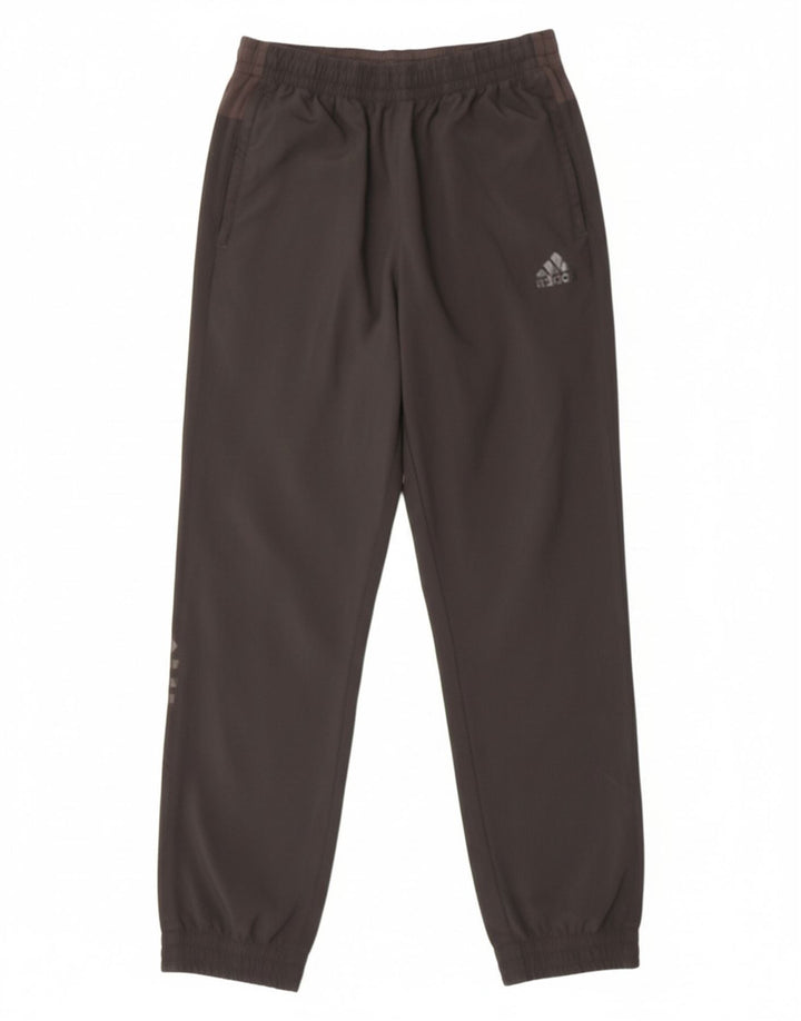 ADIDAS Mens Tracksuit Trousers Joggers Medium  Grey Polyester