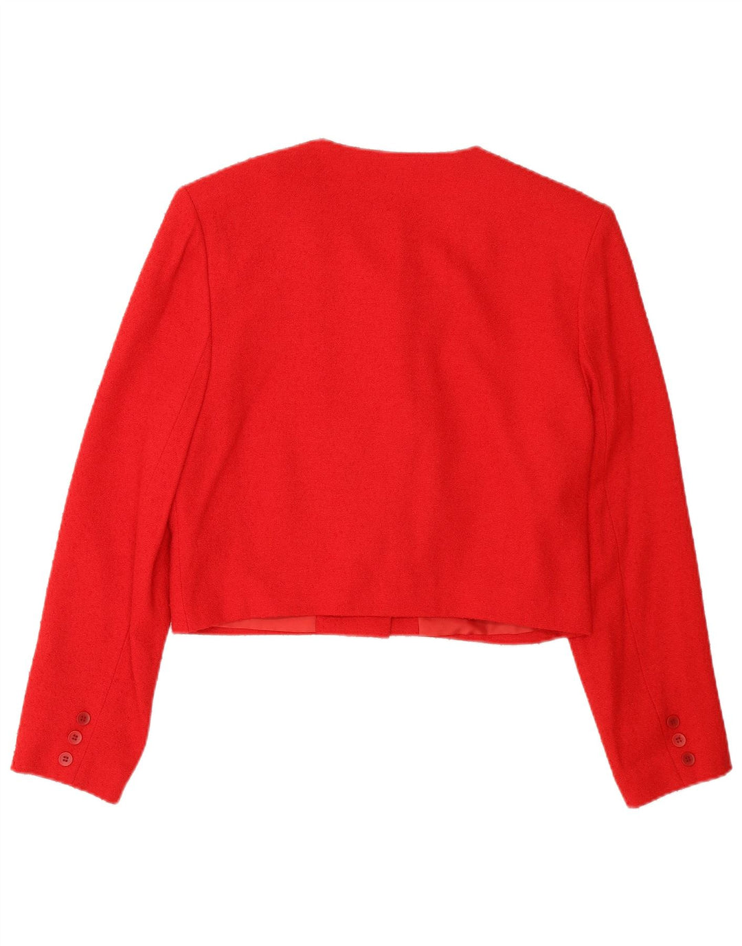 Pimkie Chaqueta tipo blazer corta de 4 botones para mujer EU 36 Small Viscosa roja