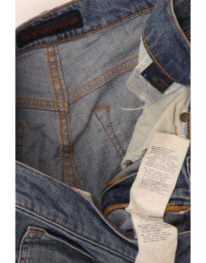 Vaqueros Trussardi Hombre Rectos W36 L32 Azul Algodón