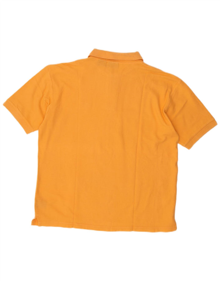 Fila Polo Hombre Grande Naranja Algodón