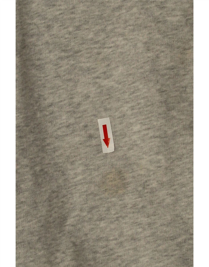 Superdry Sudadera extragrande para mujer, jersey, Reino Unido 46, algodón gris grande