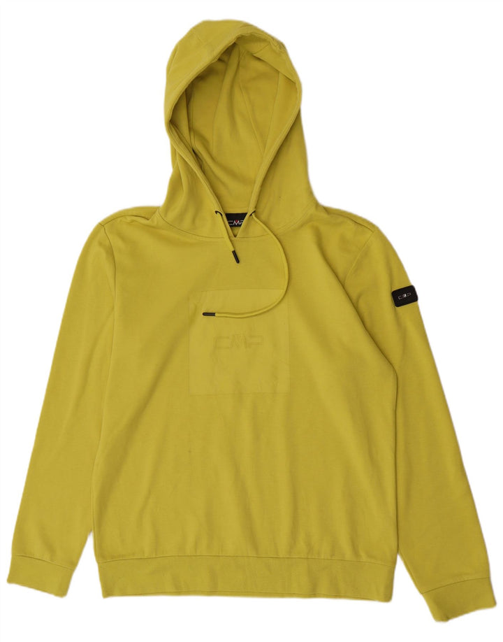 CMP Jersey con capucha gráfica para hombre IT 52 Poliéster verde grande
