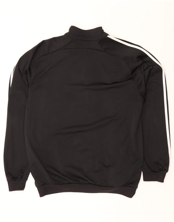 Adidas Mens A.C. Cesena Graphic Chándal Top Chaqueta Reino Unido 42/44 Grande Negro