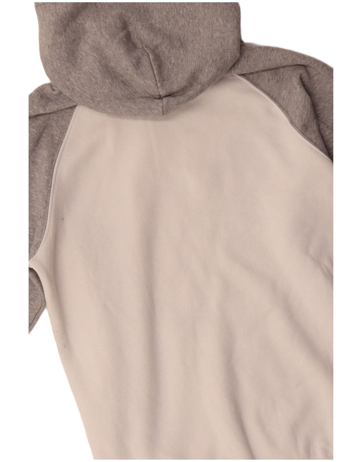 CHAMPION Jersey con capucha gráfica para hombre XS Gris Colorblock Algodón