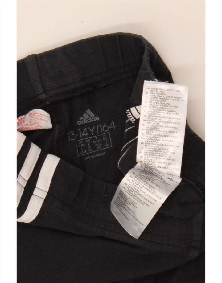 Mallas Adidas Niña 13-14 Años Negro Algodón