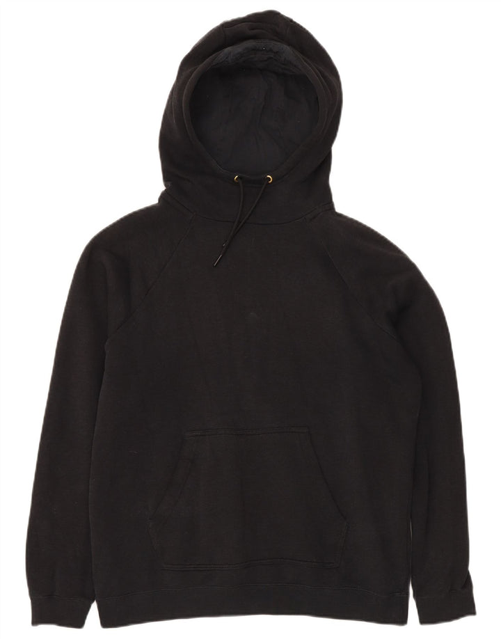 NIKE Hombre Sudadera con Capucha Jumper Medium Negro Algodón