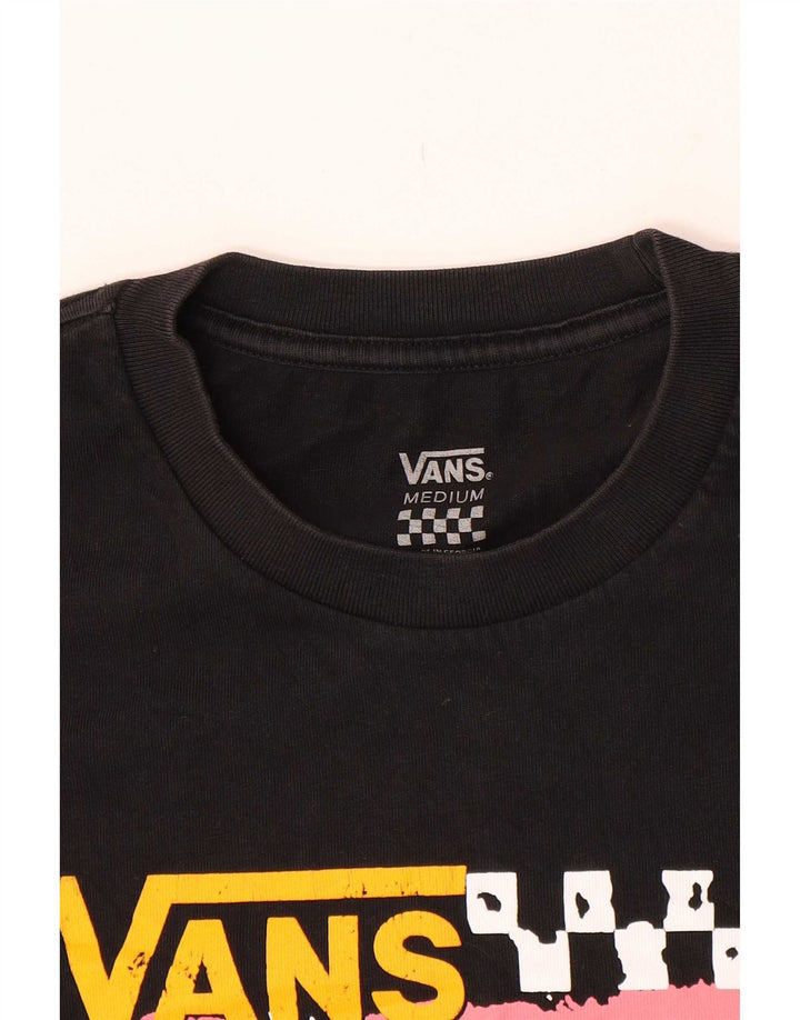 Vans Hombre Camiseta Gráfica Top Medium Black