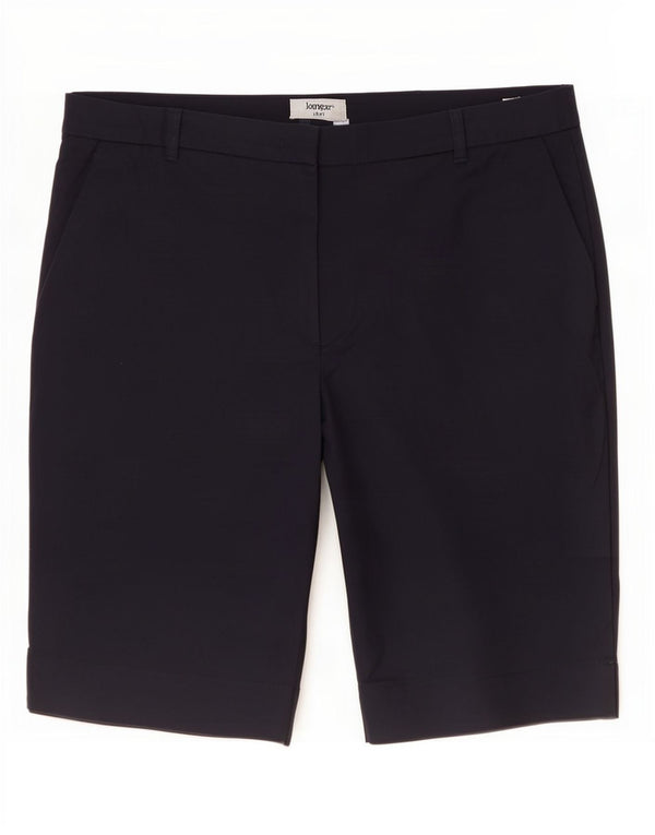 Marks & Spencer Pantalones cortos chinos para mujer UK 14 Large W34 Azul marino Algodón