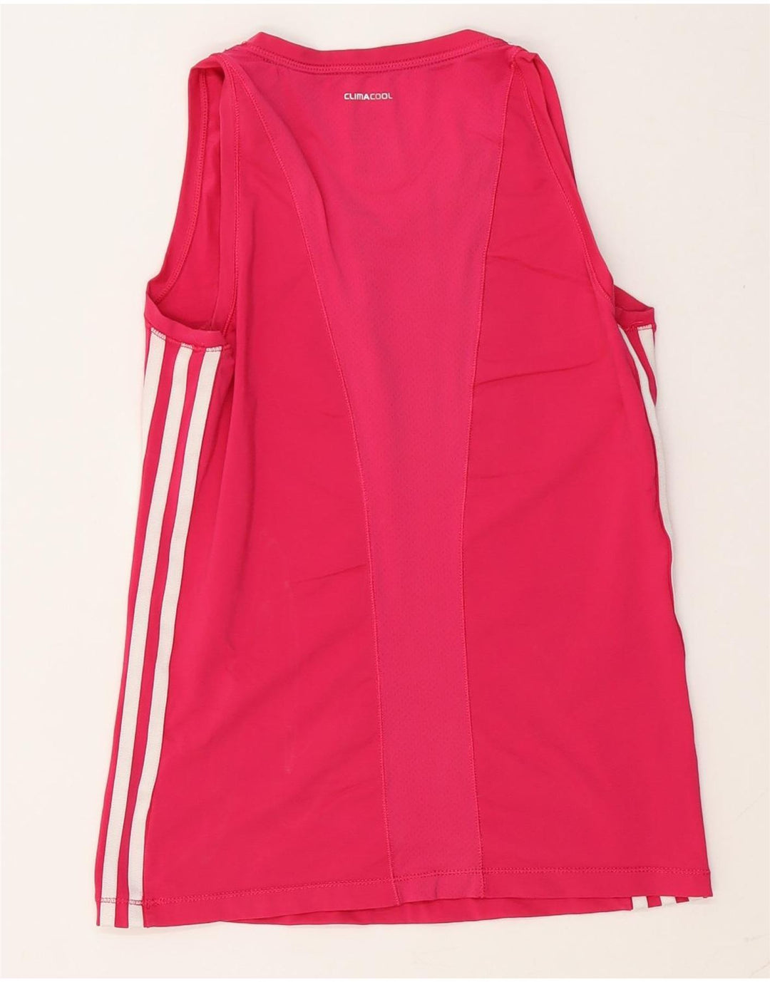 Adidas Mujer Climacool Chaleco Top UK 8/10 Pequeño Rosa Poliéster