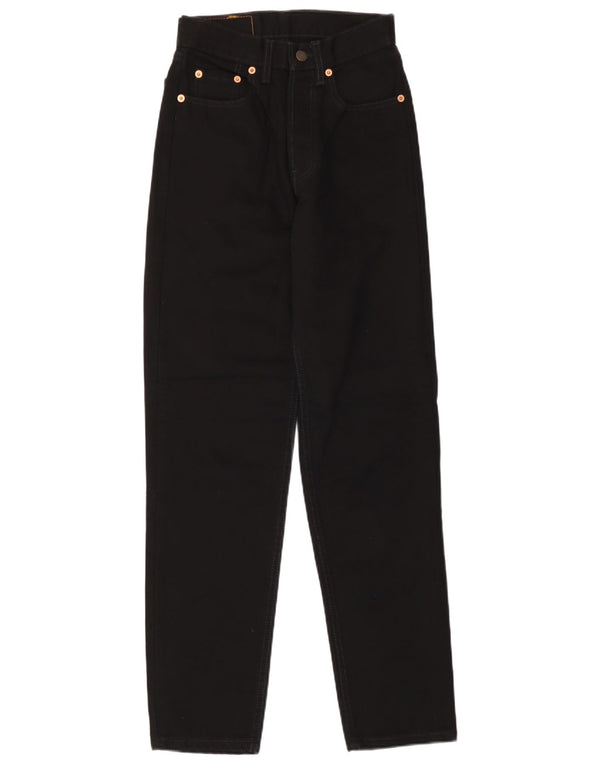 Vaqueros Levi's 891 Tapered para mujer W26 L30 Algodón negro