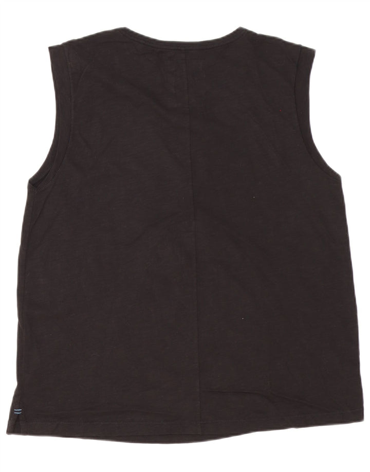 Camiseta sin mangas para mujer Fat Face UK 44 Grande Algodón negro