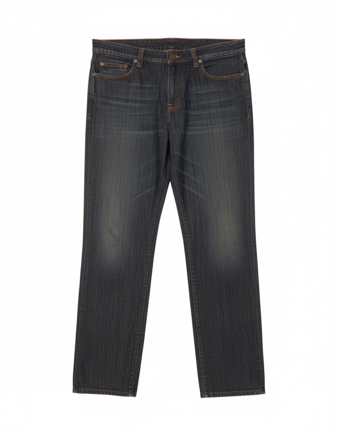 Iceberg Vaqueros Slim Mujer W32 L32 Azul Marino Algodón