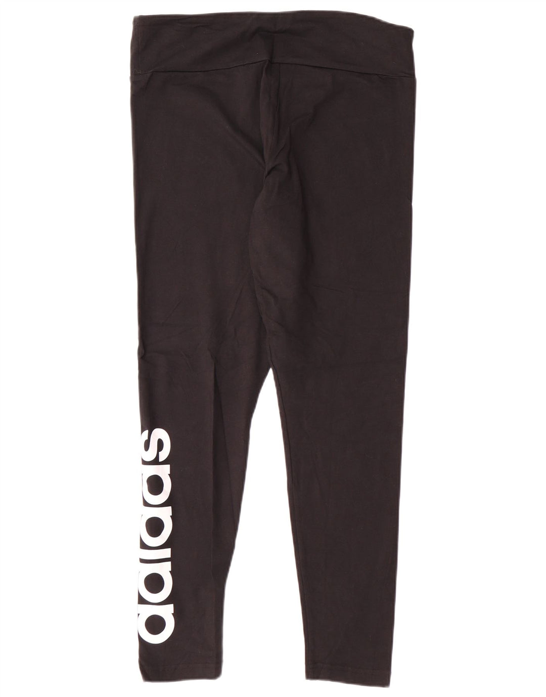 ADIDAS Leggings gráficos para mujer Reino Unido 40/18 Grande Negro
