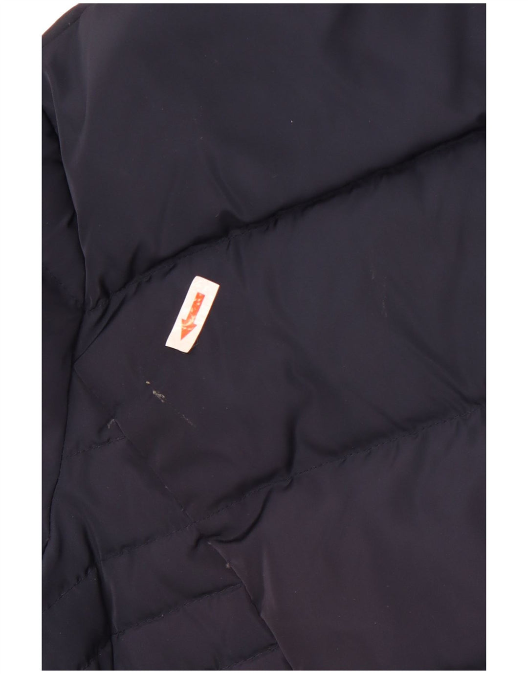 Crew Clothing Chaqueta acolchada con capucha para mujer UK 40 Grande Poliéster azul marino