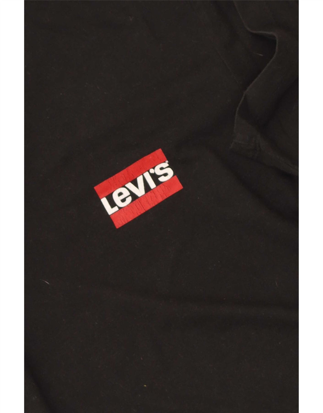 Levi's - Camiseta para hombre, talla grande, algodón negro