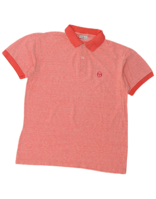 Polo Sergio Tacchini Hombre Algodón Rosa Medio