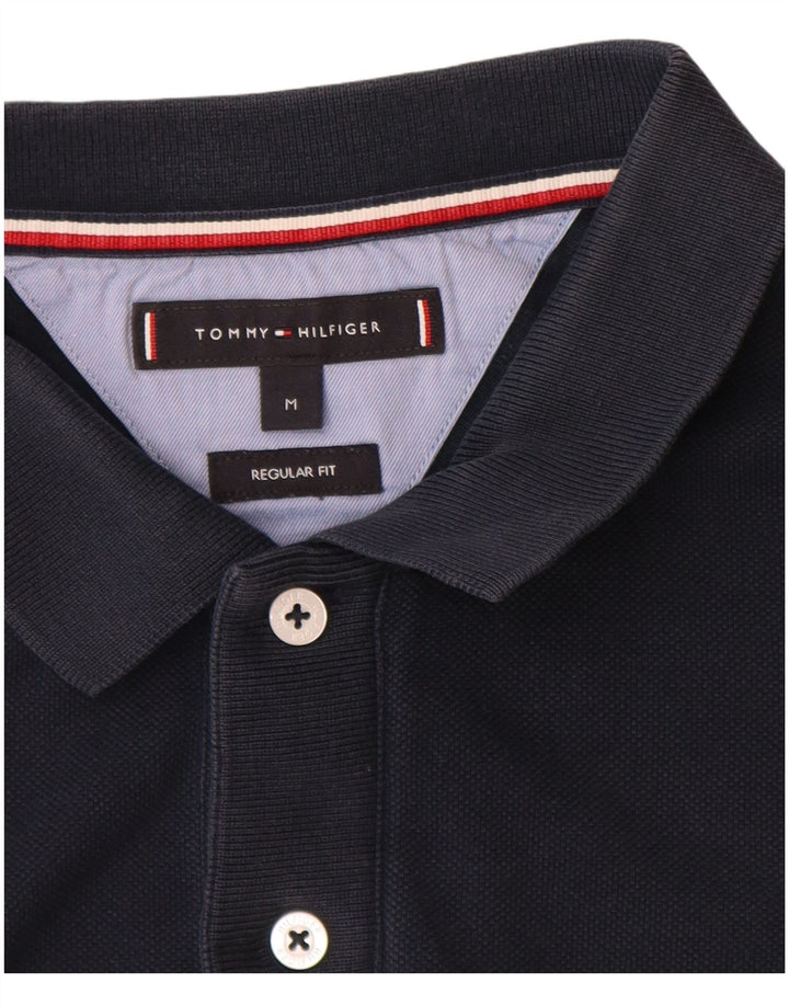 Polo Tommy Hilfiger Hombre Regular Fit Azul Marino Medio