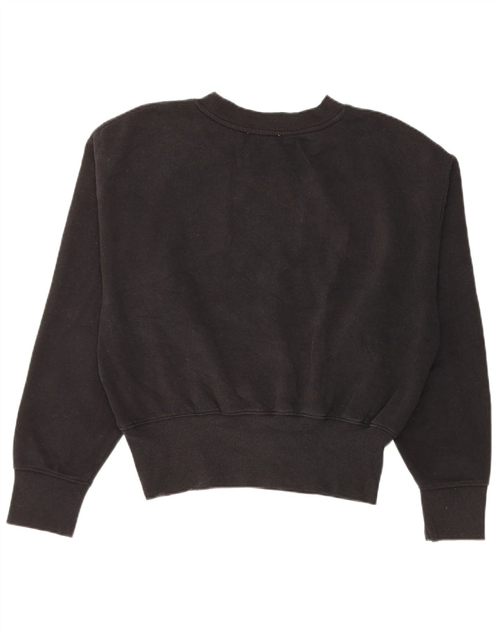 Zara Mujer Sudadera Jumper UK 46 Large Negro