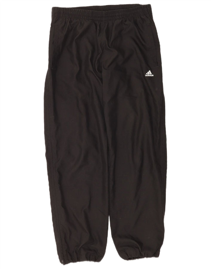 ADIDAS Hombre Climalite Chándal Pantalones Joggers Medio Negro Poliéster