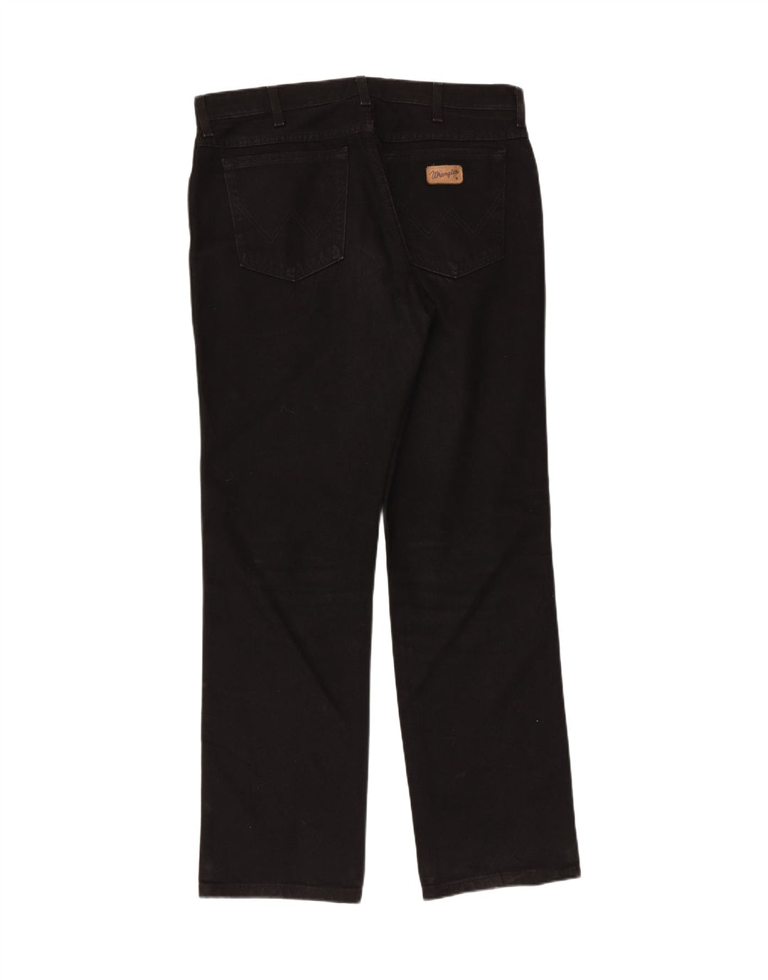 WRANGLER Vaqueros rectos Texas para hombre W36 L32 Algodón negro