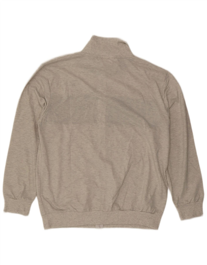 Kappa Hombre Chándal Top Chaqueta 2XL Gris Colorblock Poliéster