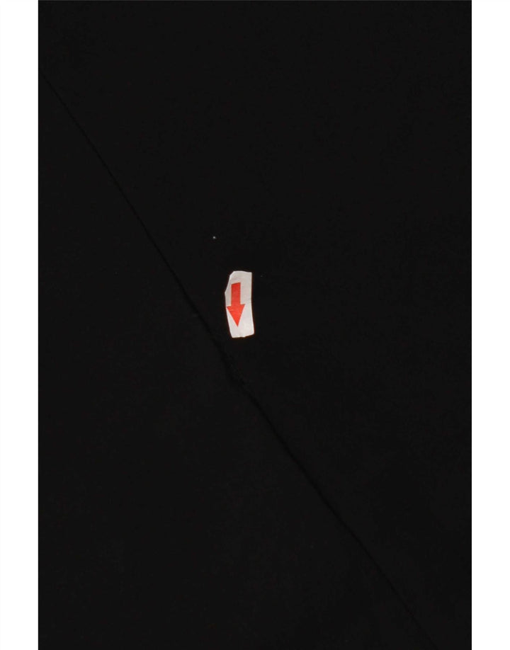 Zara Vestido tubo sin mangas para mujer UK 40 Small Poliéster negro