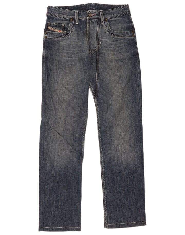 Diesel Vaqueros Rectos Hombre W29 L32 Algodón Azul