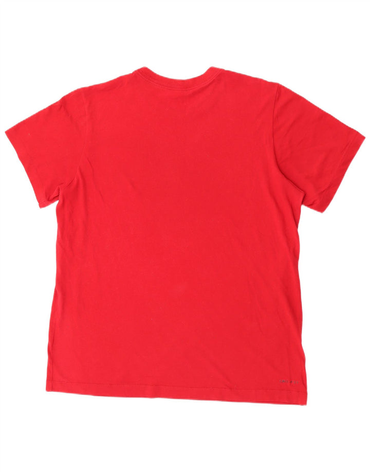 Jordan - Camiseta gráfica para hombre, talla grande, color rojo