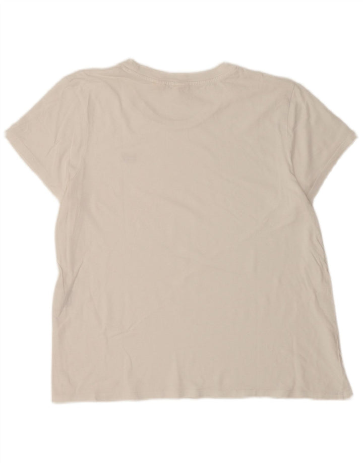 Levi's Camiseta para Mujer Top UK 40 XL Blanco