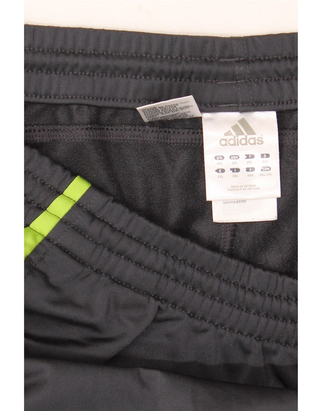 Adidas - Pantalón de chándal para hombre, talla 2XL, color azul marino, poliéster